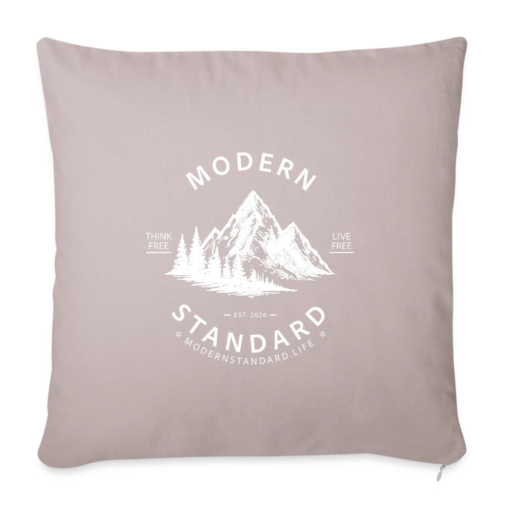 Sofa pillowcase 17,3'' x 17,3'' (45 x 45 cm) - light taupe