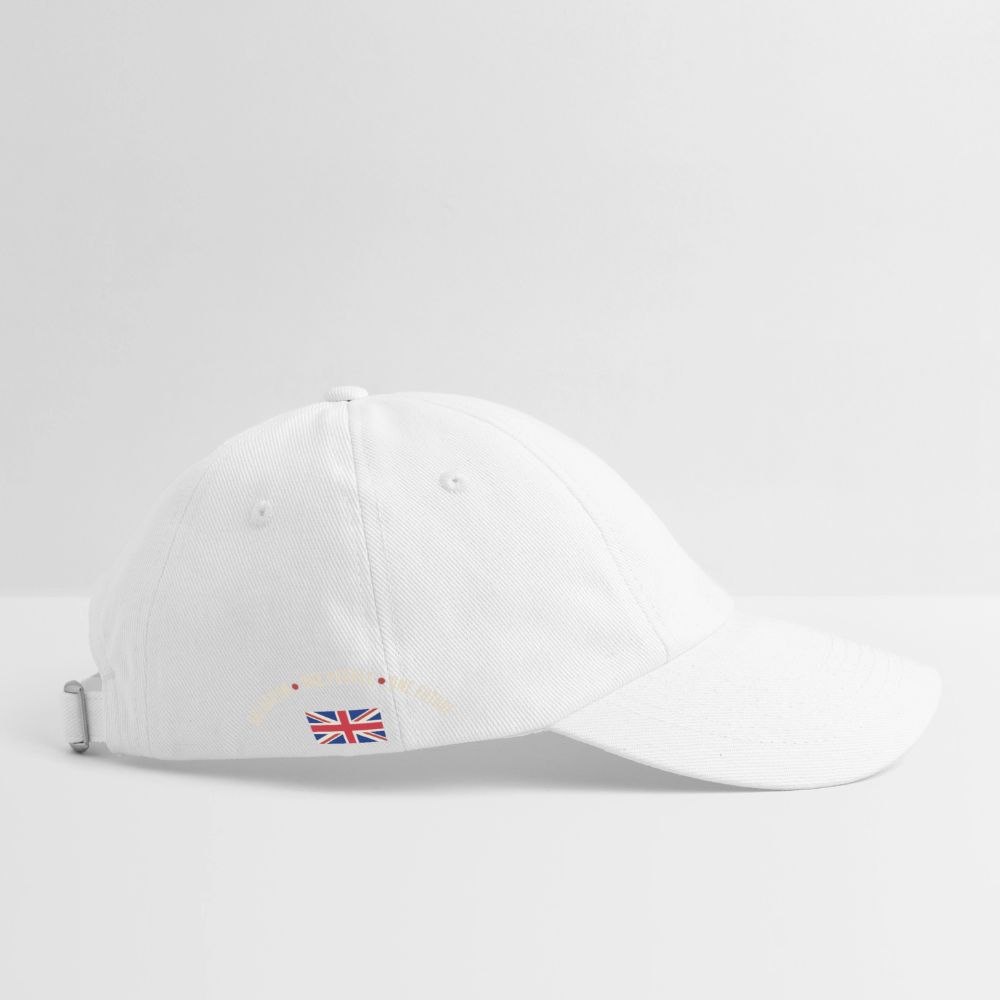 Restore Britain Baseball Cap - white/white