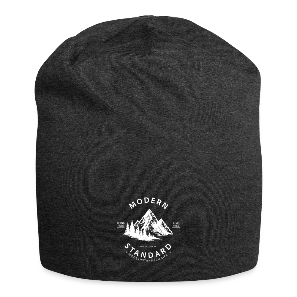 Modern Standard Beanie - charcoal grey