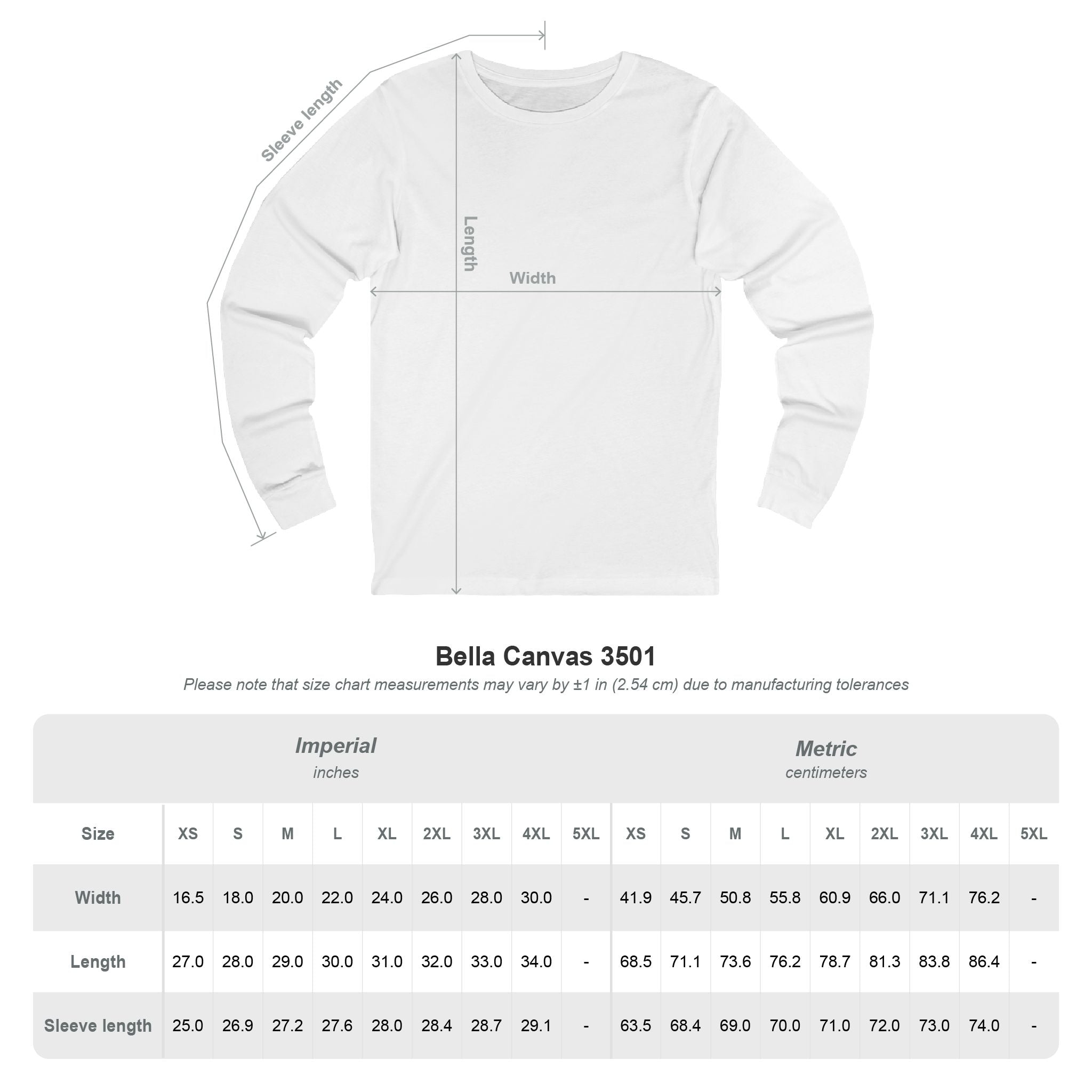 MS Minimalist Logo Long Sleeve Tee — White Graphic Shirt with Sleeve Text