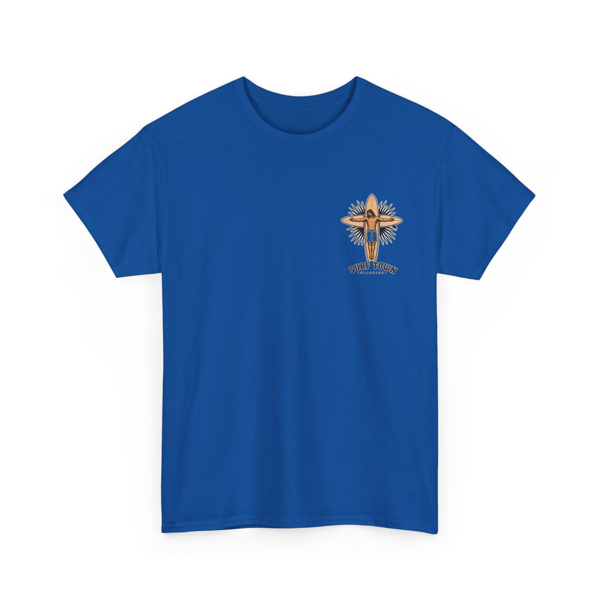 Vintage Biarritz Beach Surf Tee – Surf Town Classics T-Shirt
