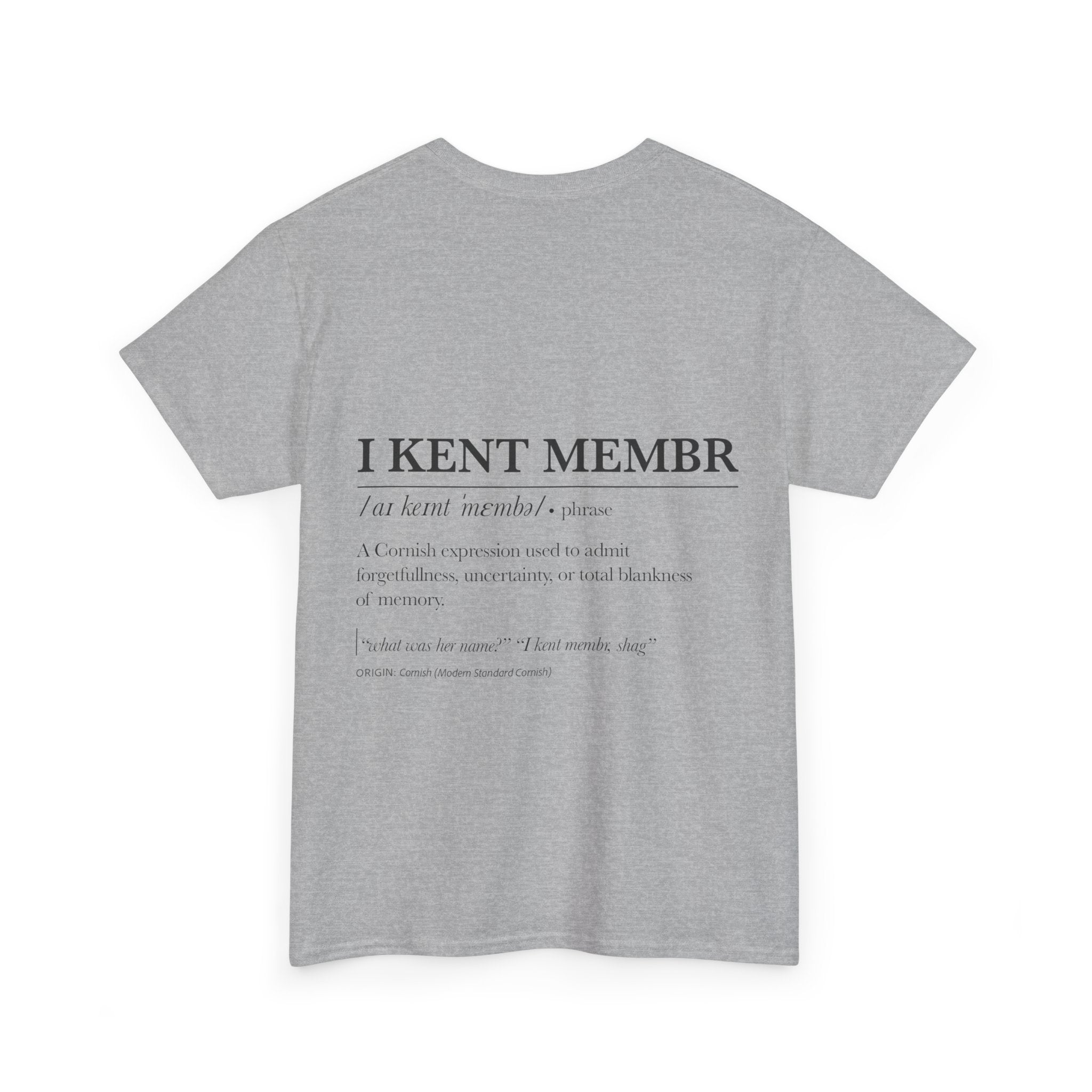 'Owaree Pard - IKent Membr' Cornish Dictionary unisex Tee