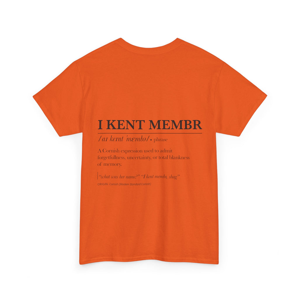 'Owaree Pard - IKent Membr' Cornish Dictionary unisex Tee