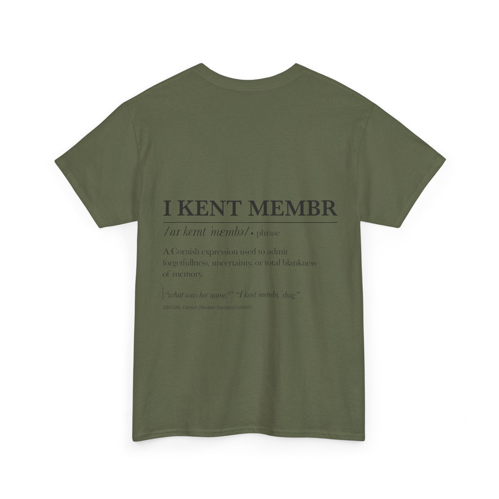 'Owaree Pard - IKent Membr' Cornish Dictionary unisex Tee