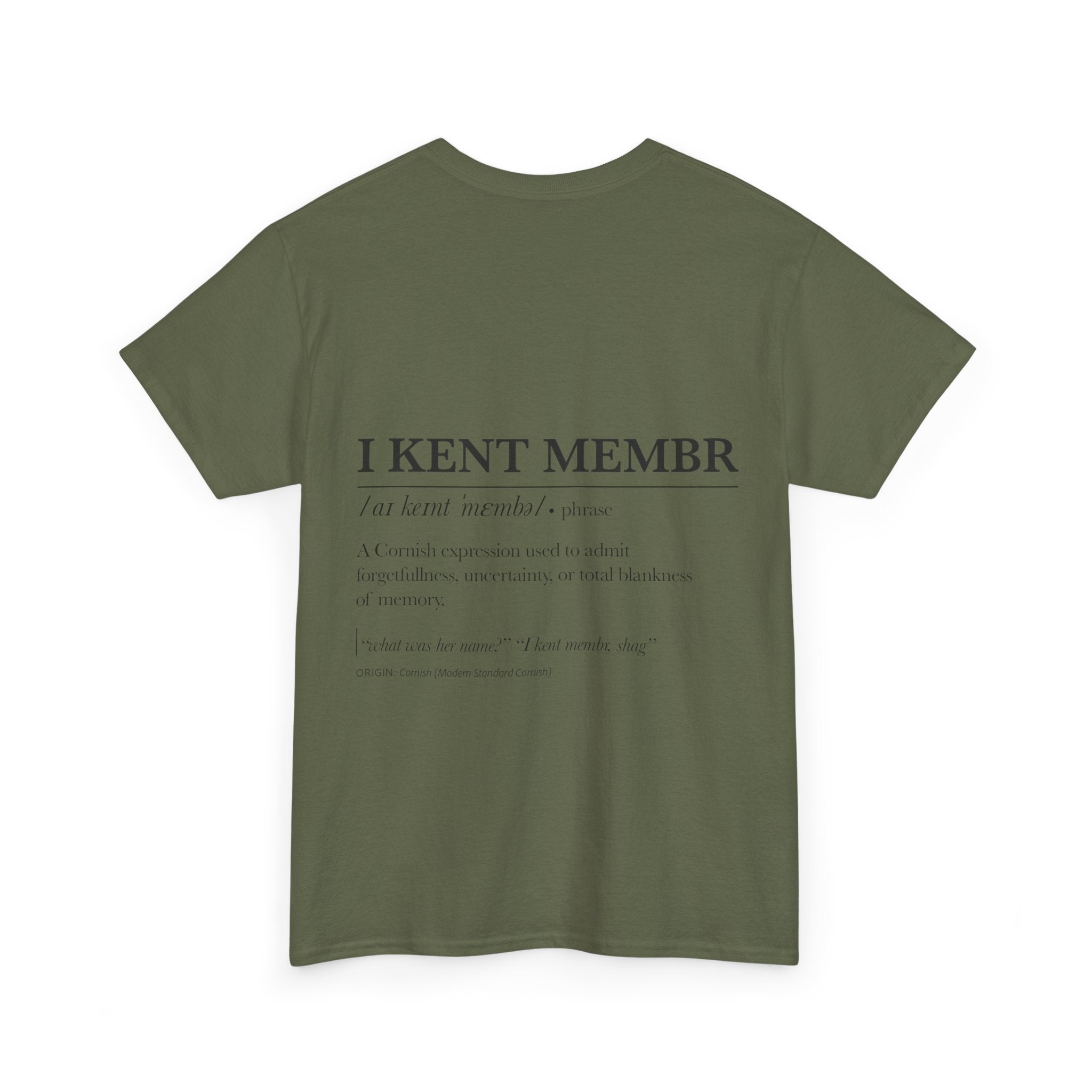 'Owaree Pard - IKent Membr' Cornish Dictionary unisex Tee