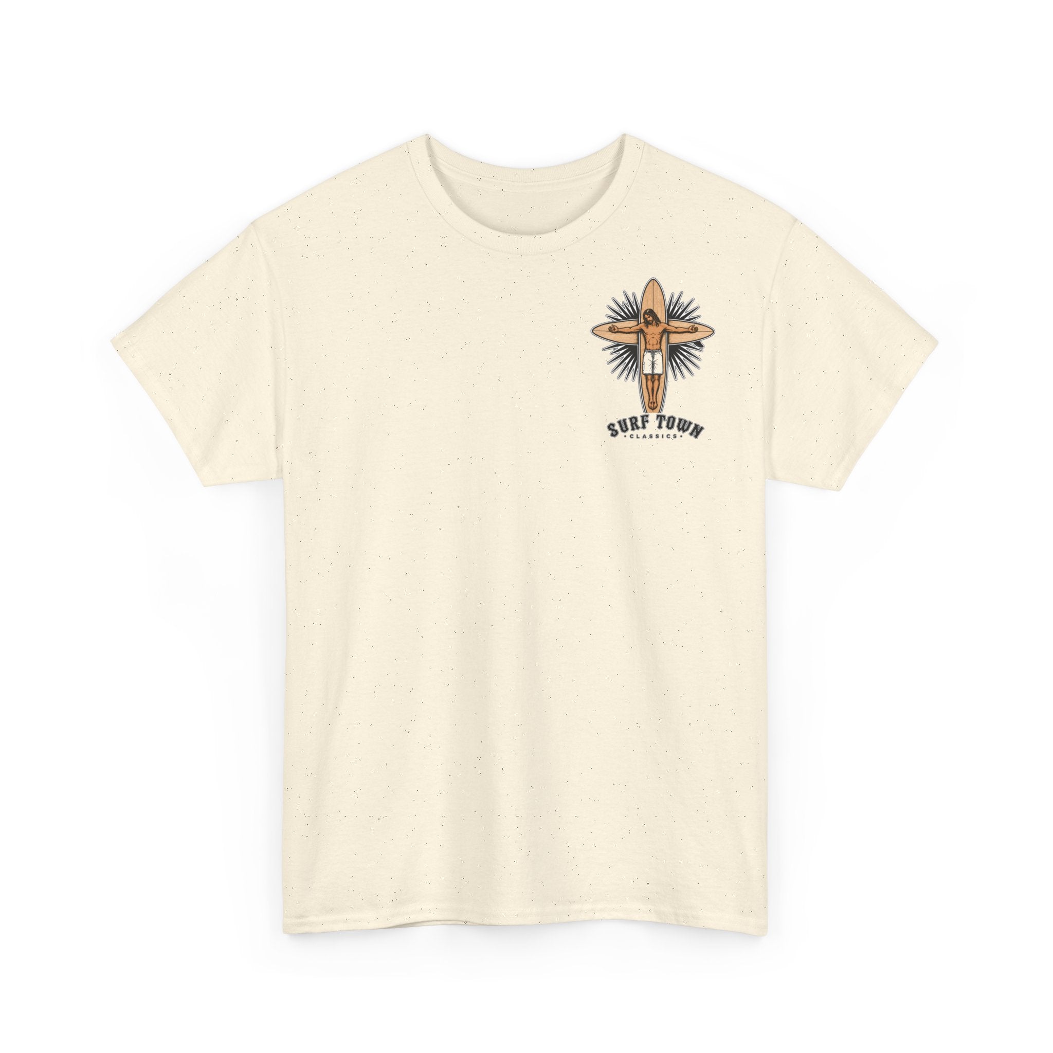 Santa Cruz Surf Tee – "Locals Only" Vintage Sunset T‑Shirt