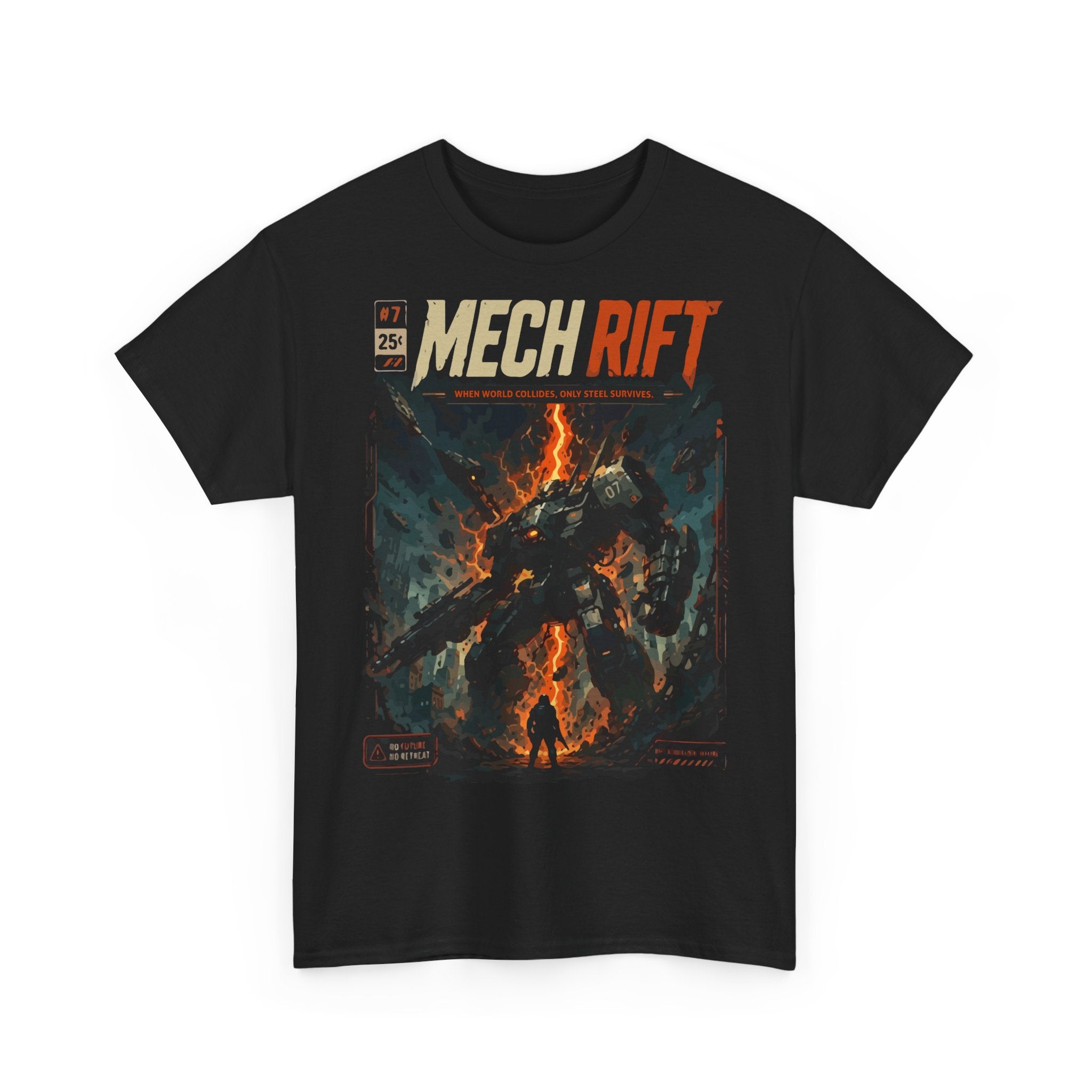 Mech Rift T‑Shirt — Sci‑Fi Mecha Poster Tee