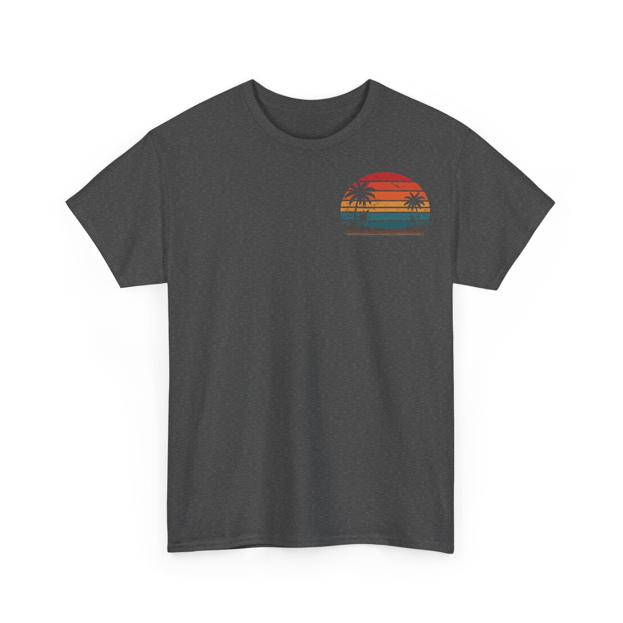 Retro 'No Rubbers Were Used' Car T‑Shirt — 70s Sunset Vintage Tee