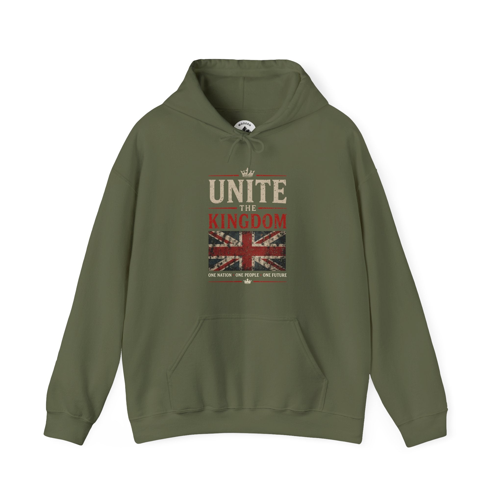 Unite the Kingdom Hoodie – "Together We Stand, Divided We Fall" British Flag Sweatshirt