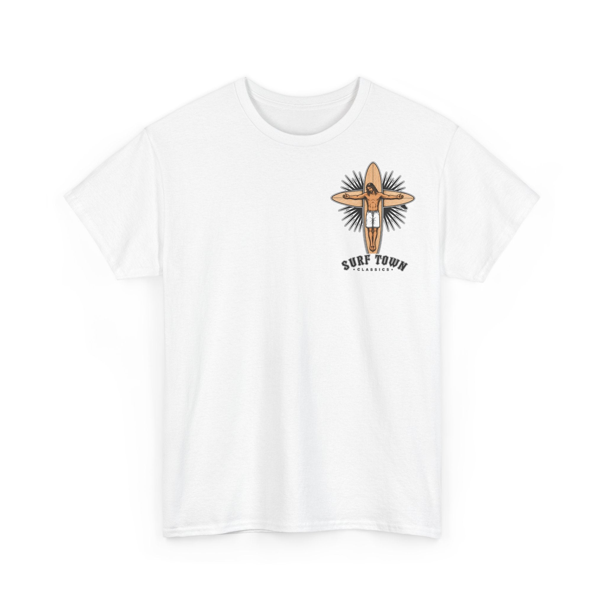Surf Skate T‑Shirt — Newquay Cornwall 'Dog Town' Graphic Tee