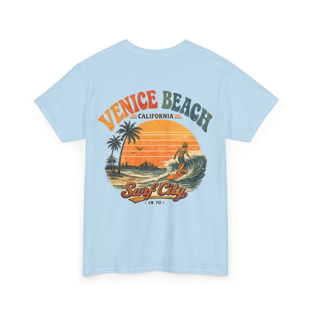 Venice Beach 1970's Surf Tee — Vintage Surf City Graphic T-Shirt