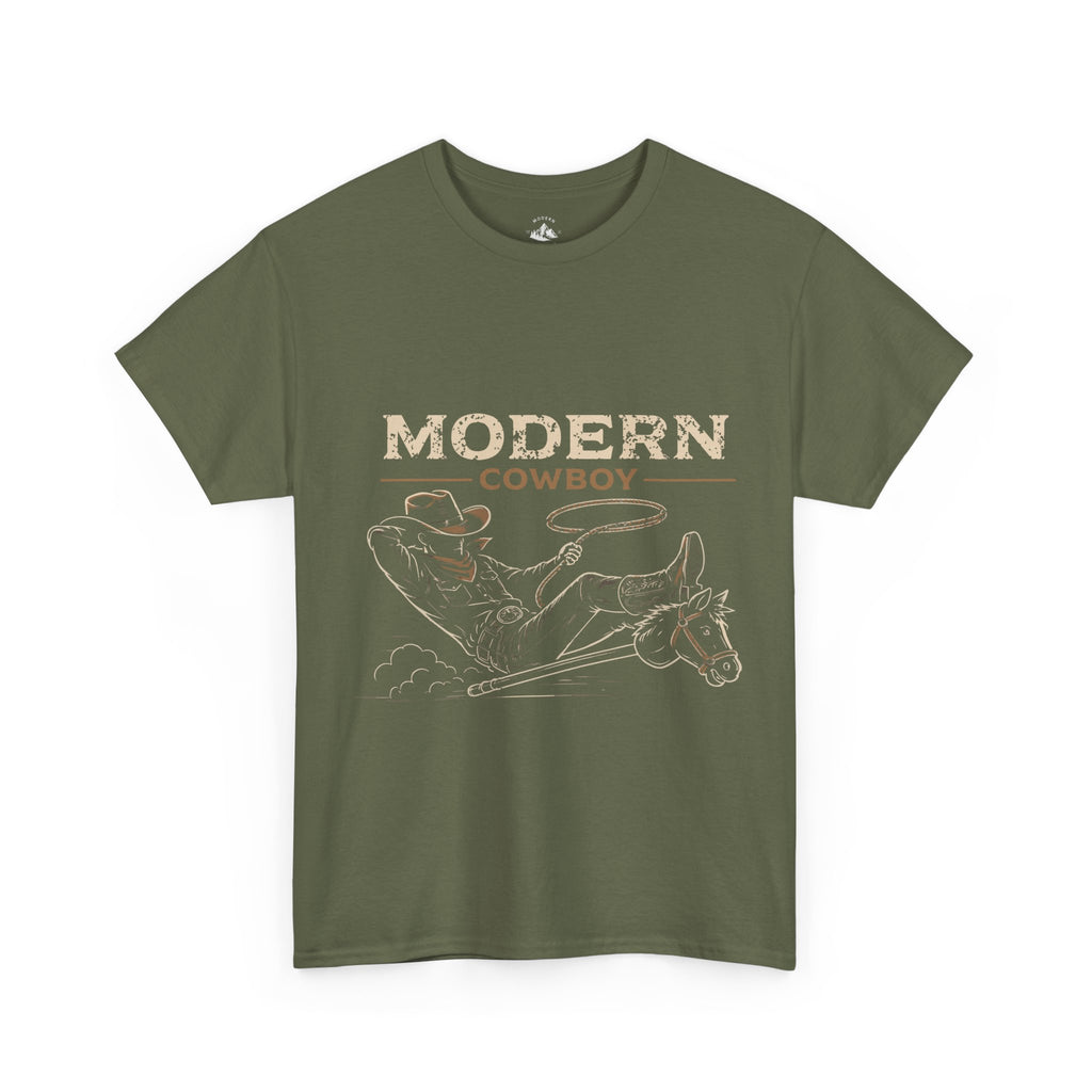 Modern Cowboy v2 T-Shirt — Vintage Rodeo Graphic Tee