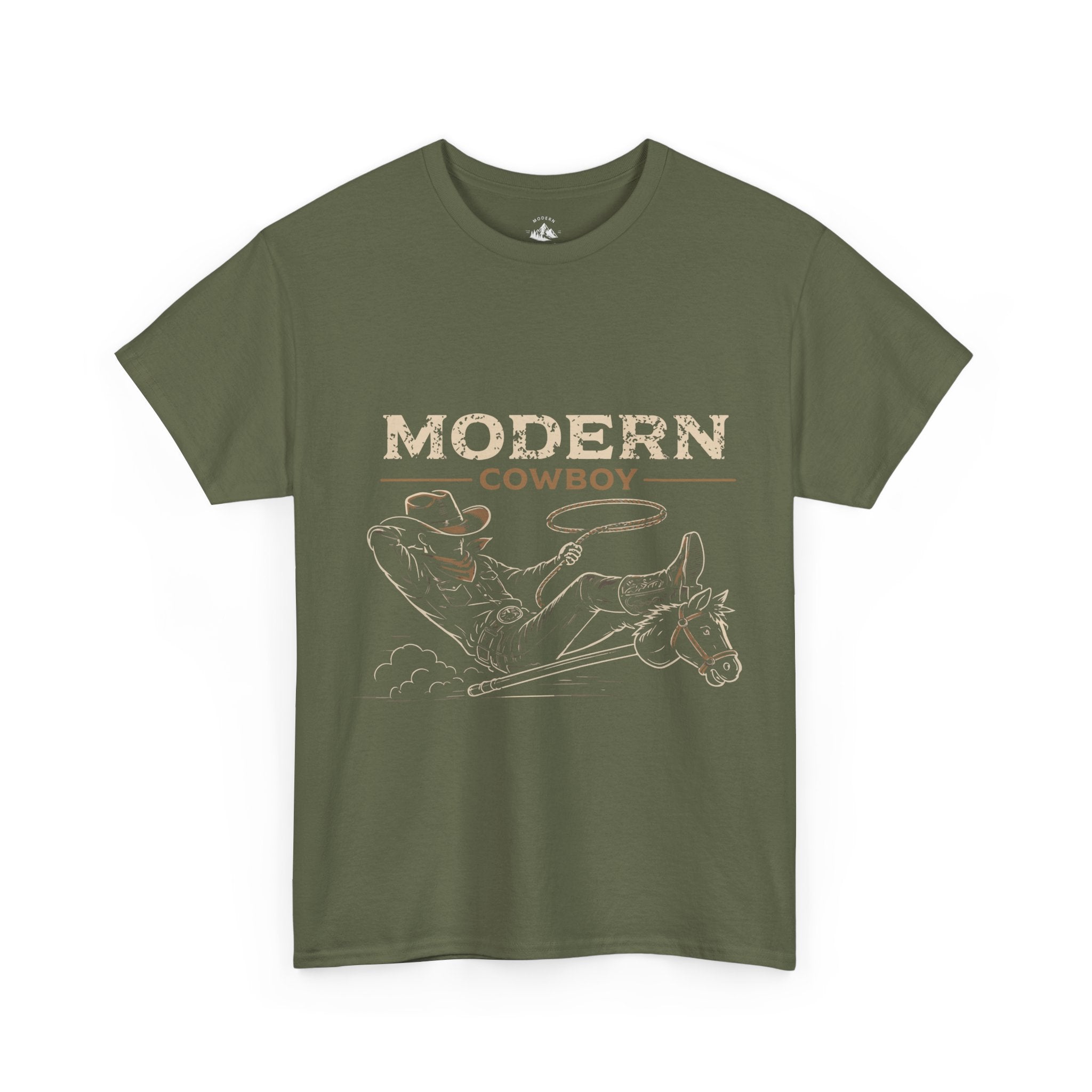 Modern Cowboy v2 T-Shirt — Vintage Rodeo Graphic Tee