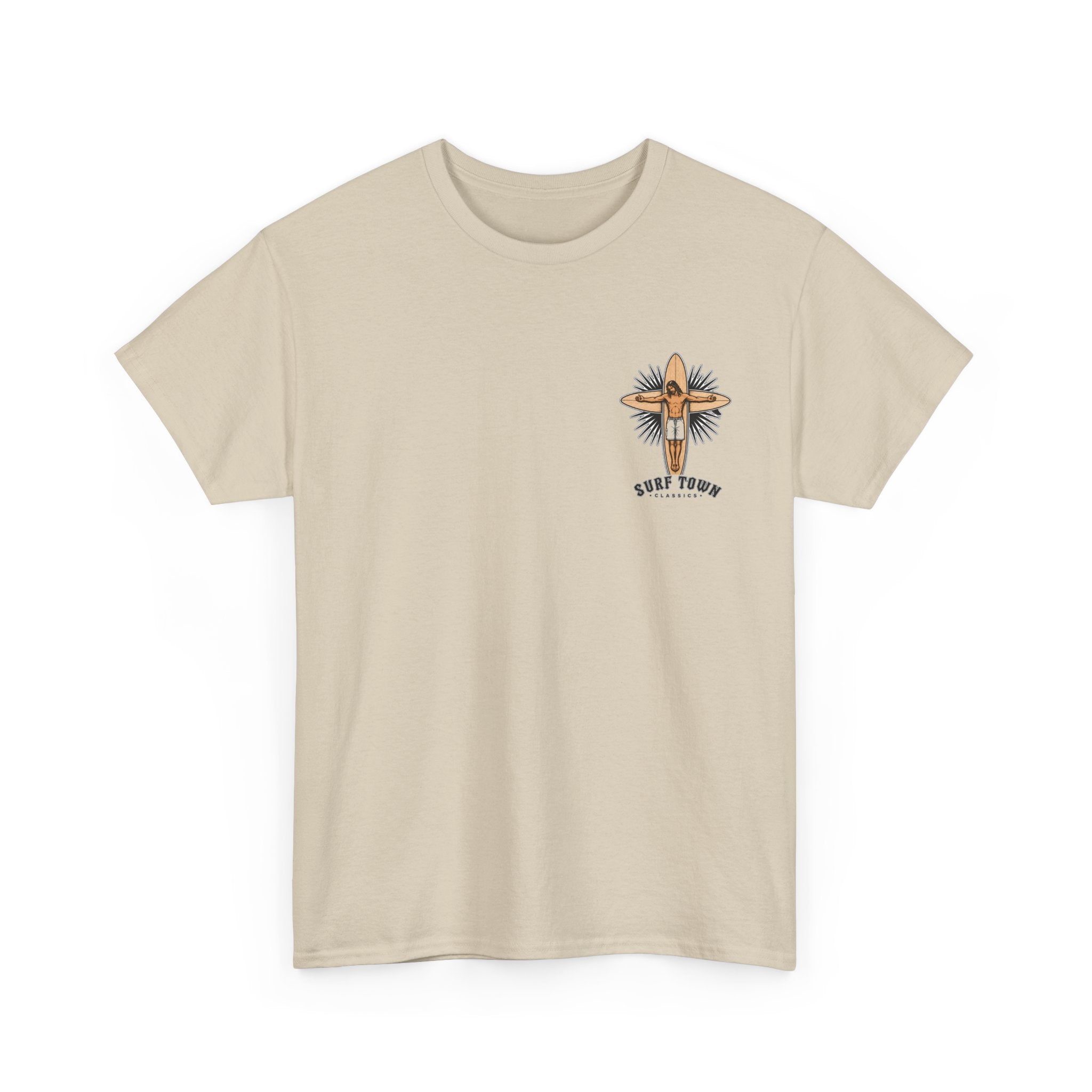 Vintage Biarritz Beach Surf Tee – Surf Town Classics T-Shirt