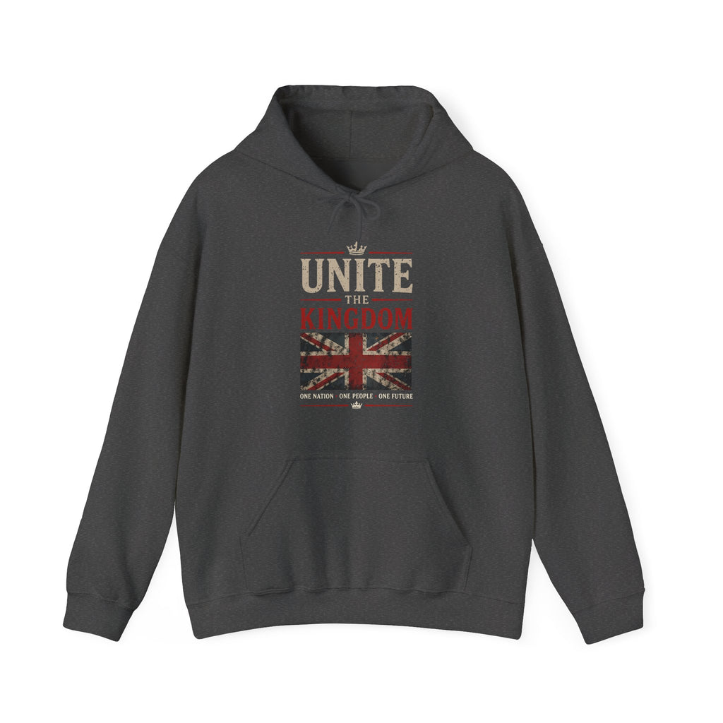 Unite the Kingdom Hoodie – "Together We Stand, Divided We Fall" British Flag Sweatshirt