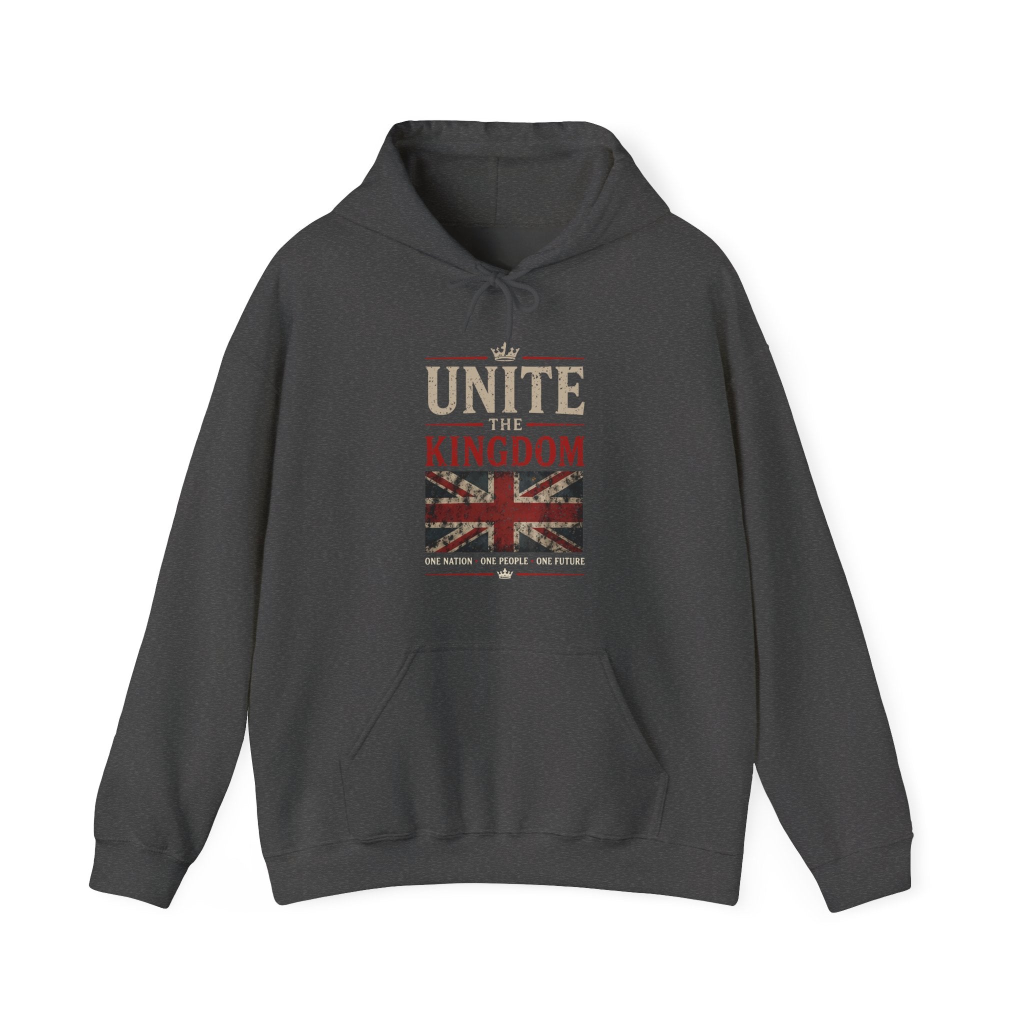 Unite the Kingdom Hoodie – "Together We Stand, Divided We Fall" British Flag Sweatshirt