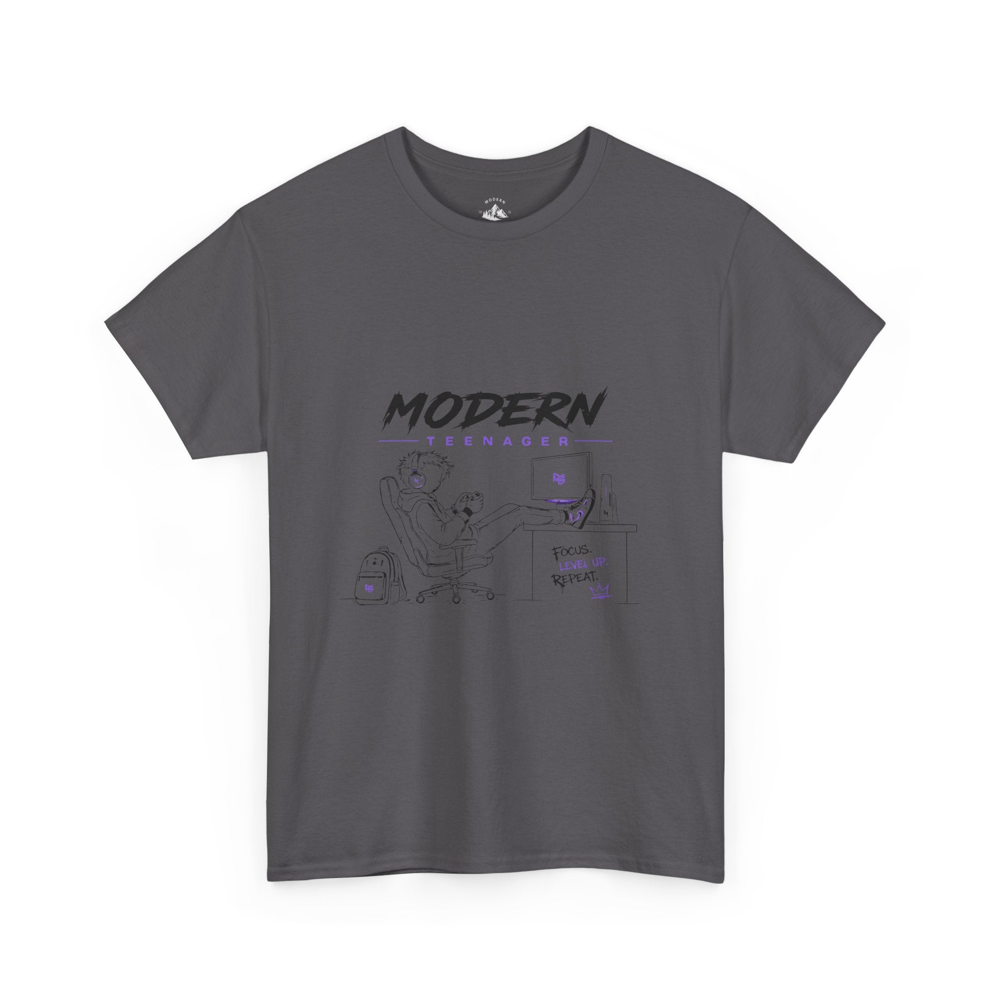 Modern Teenager Graphic Tee — Minimalist Office Humour T-Shirt