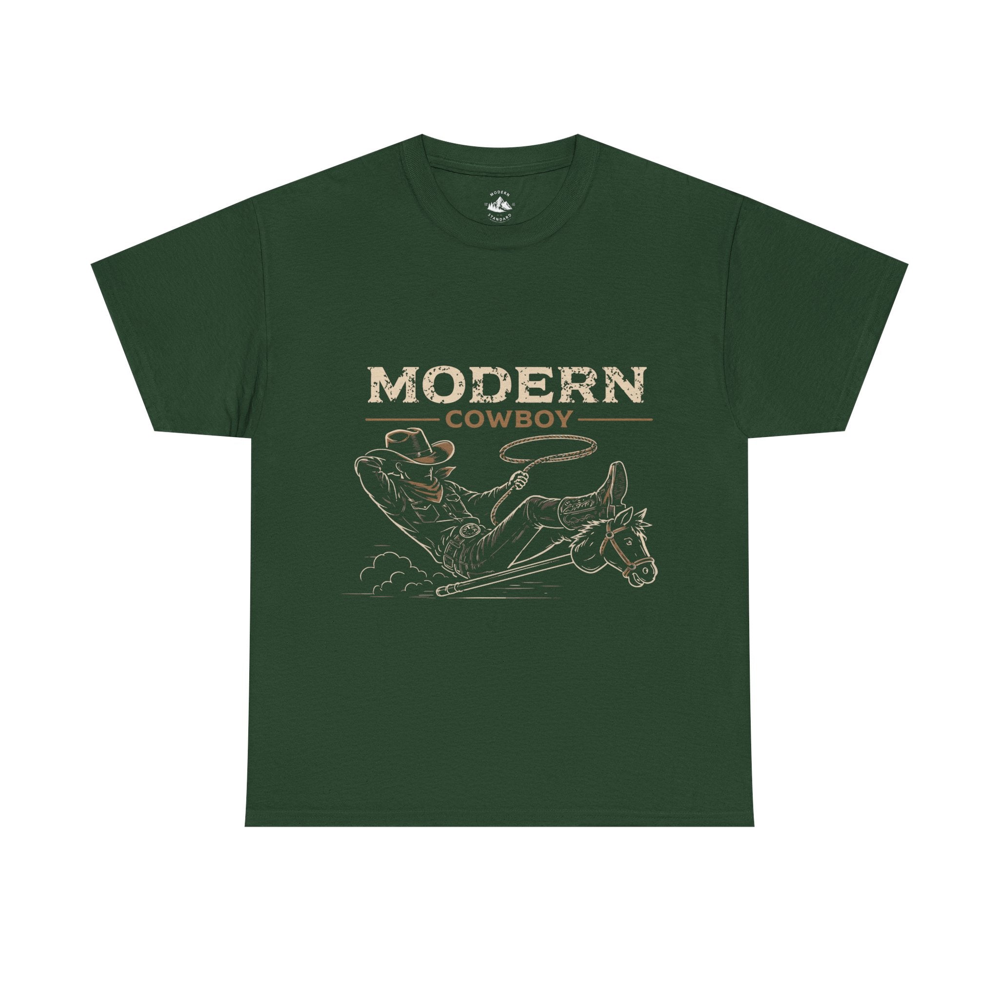 Modern Cowboy v2 T-Shirt — Vintage Rodeo Graphic Tee