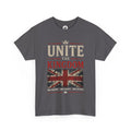 Mens Unite The Kingdom T‑Shirt — Union Jack Vintage Patriotic Tee