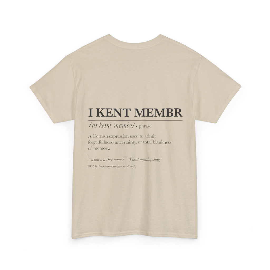 'Owaree Pard - IKent Membr' Cornish Dictionary unisex Tee