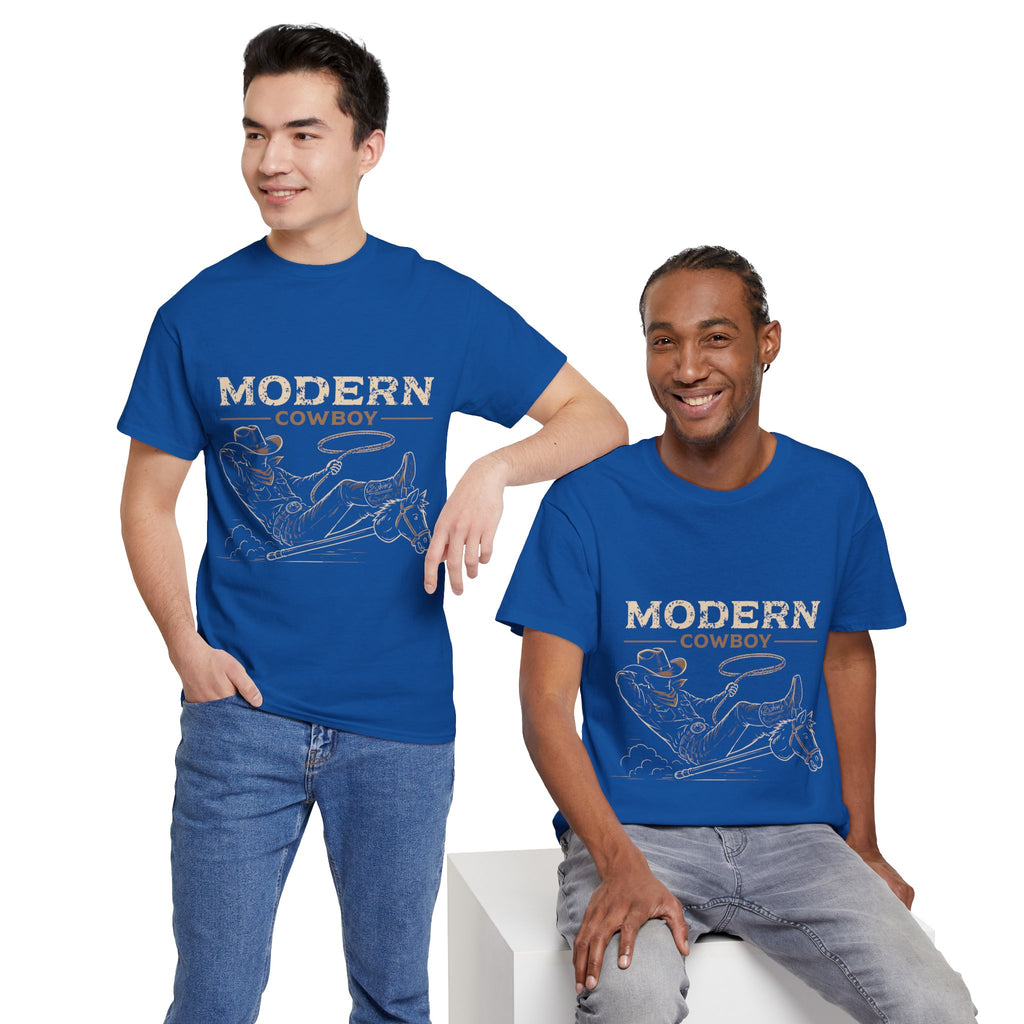 Modern Cowboy v2 T-Shirt — Vintage Rodeo Graphic Tee