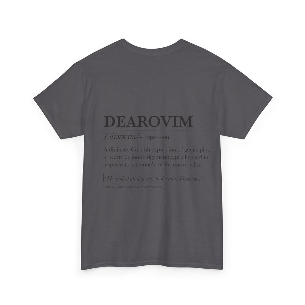 'Pizendown' & 'Dearovim' Unisex Cornish Dictionary Tee