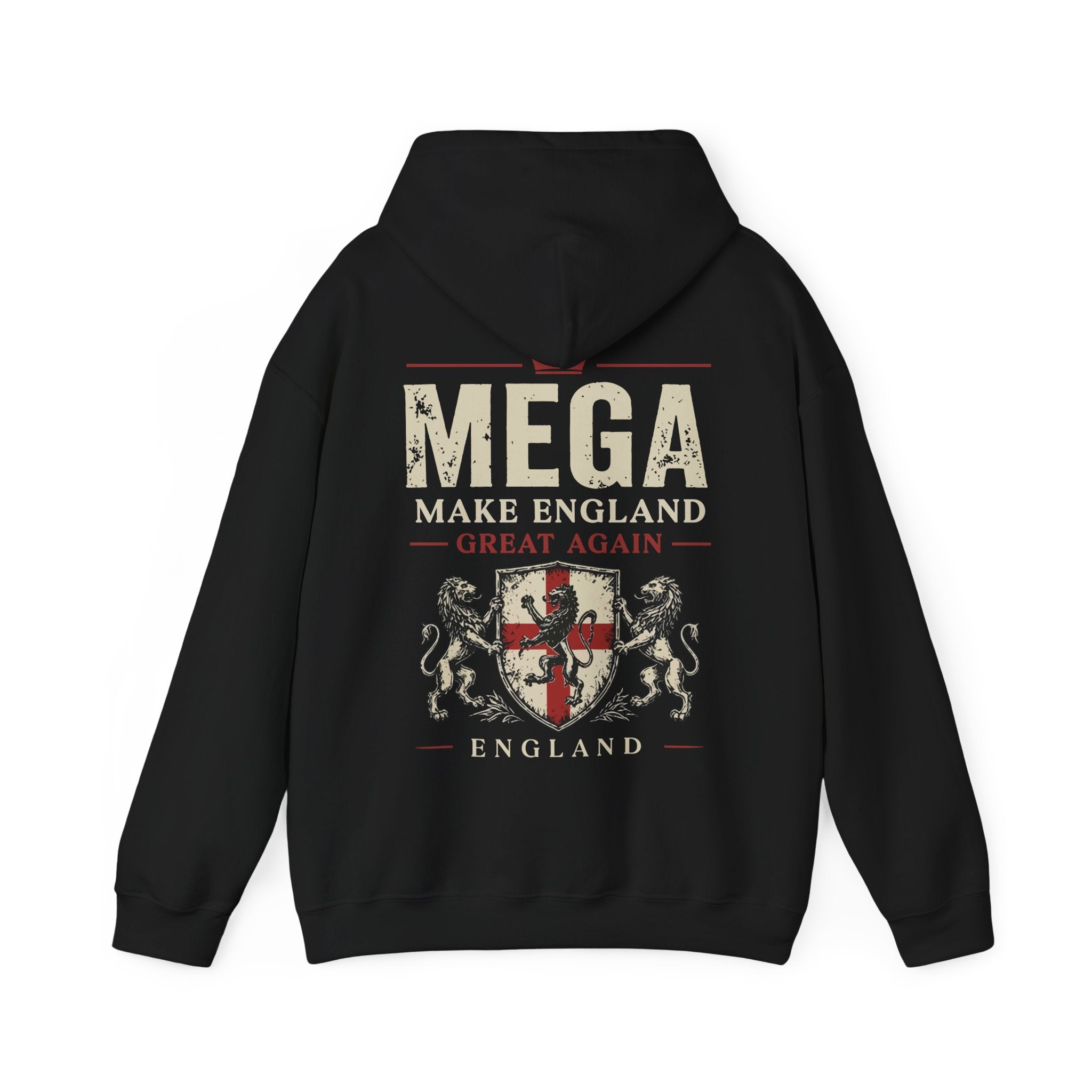 "MEGA Make England Great Again" Patriotic Hoodie