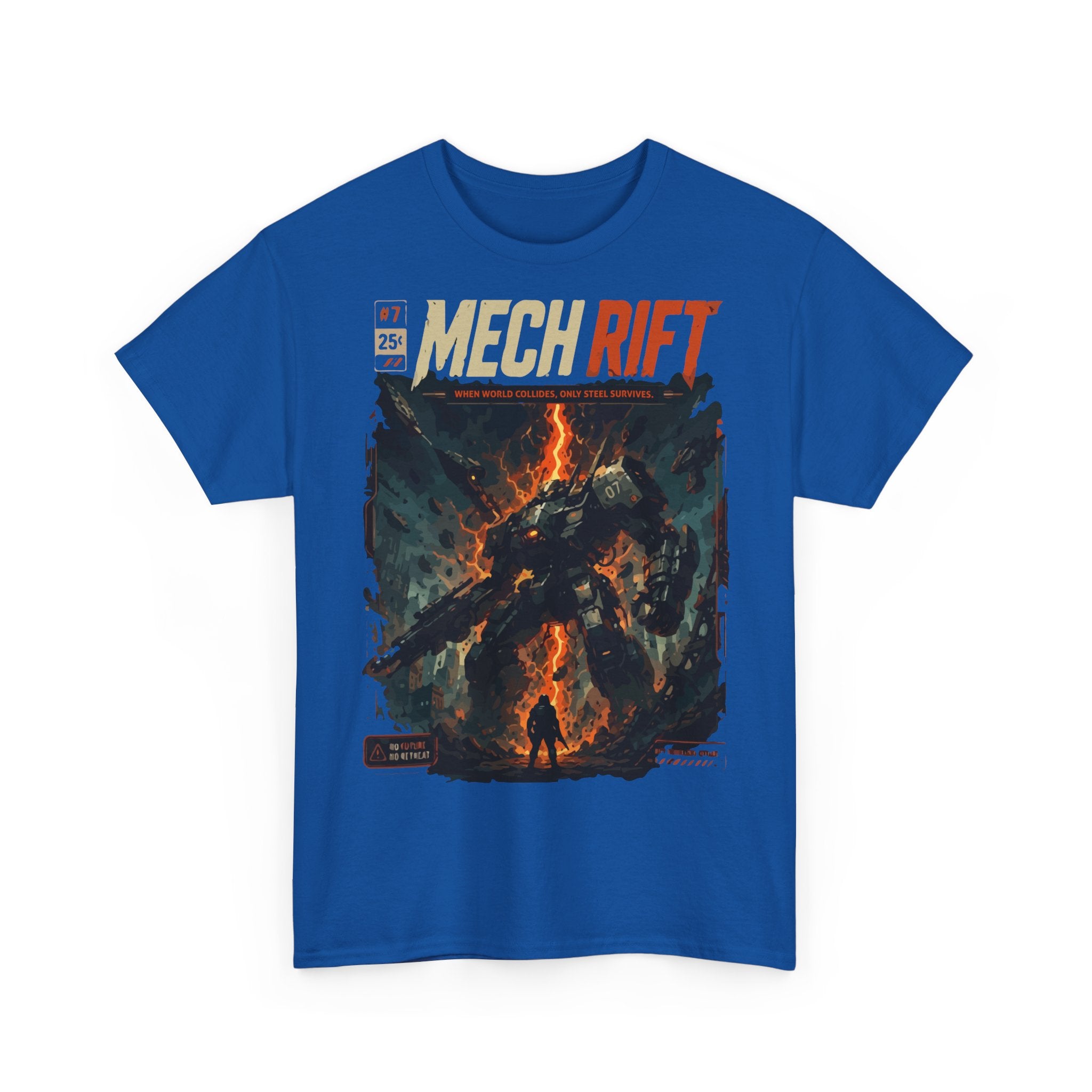 Mech Rift T‑Shirt — Sci‑Fi Mecha Poster Tee