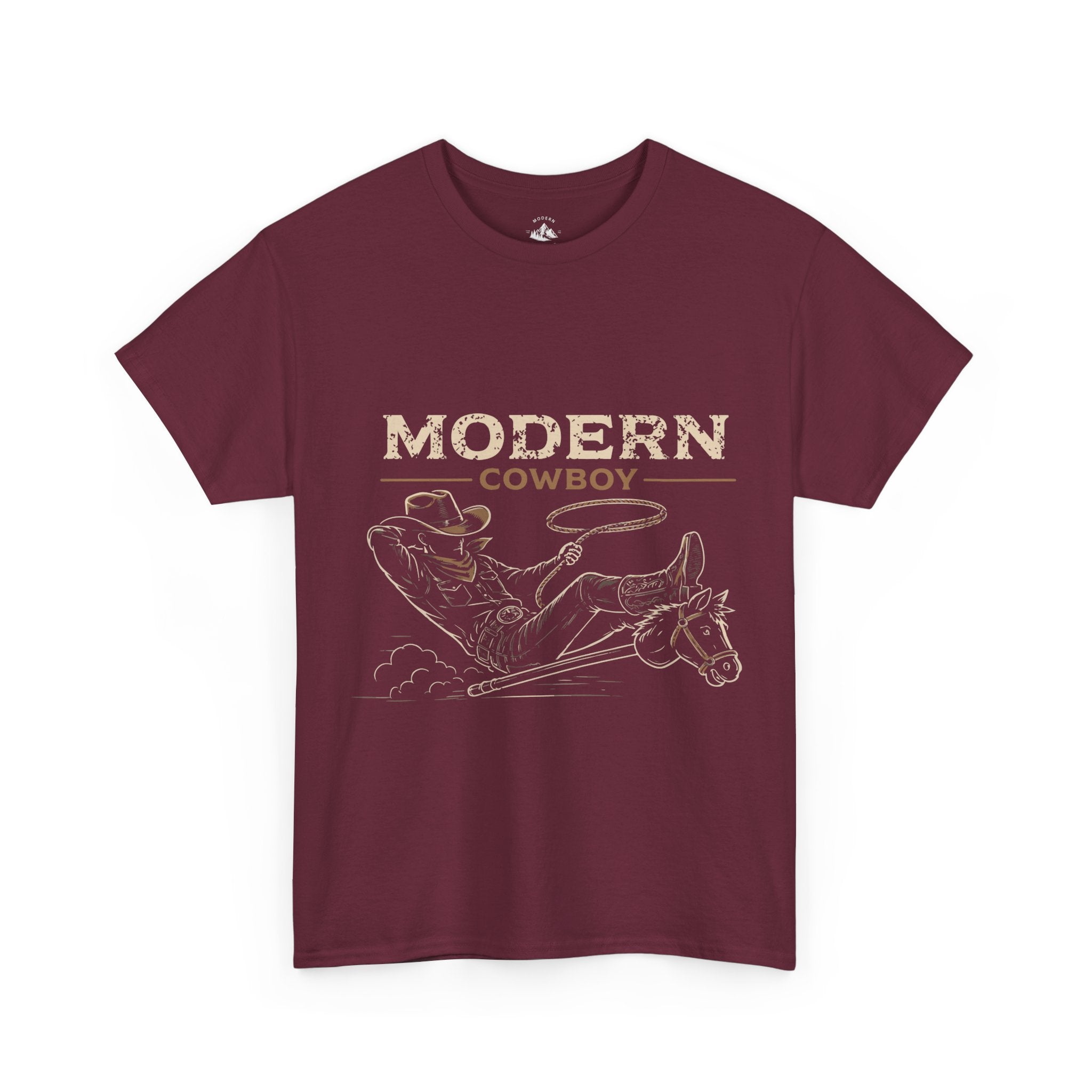 Modern Cowboy v2 T-Shirt — Vintage Rodeo Graphic Tee
