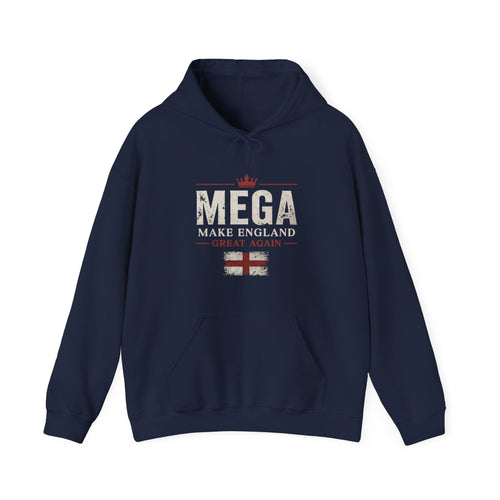 "MEGA Make England Great Again" Patriotic Hoodie