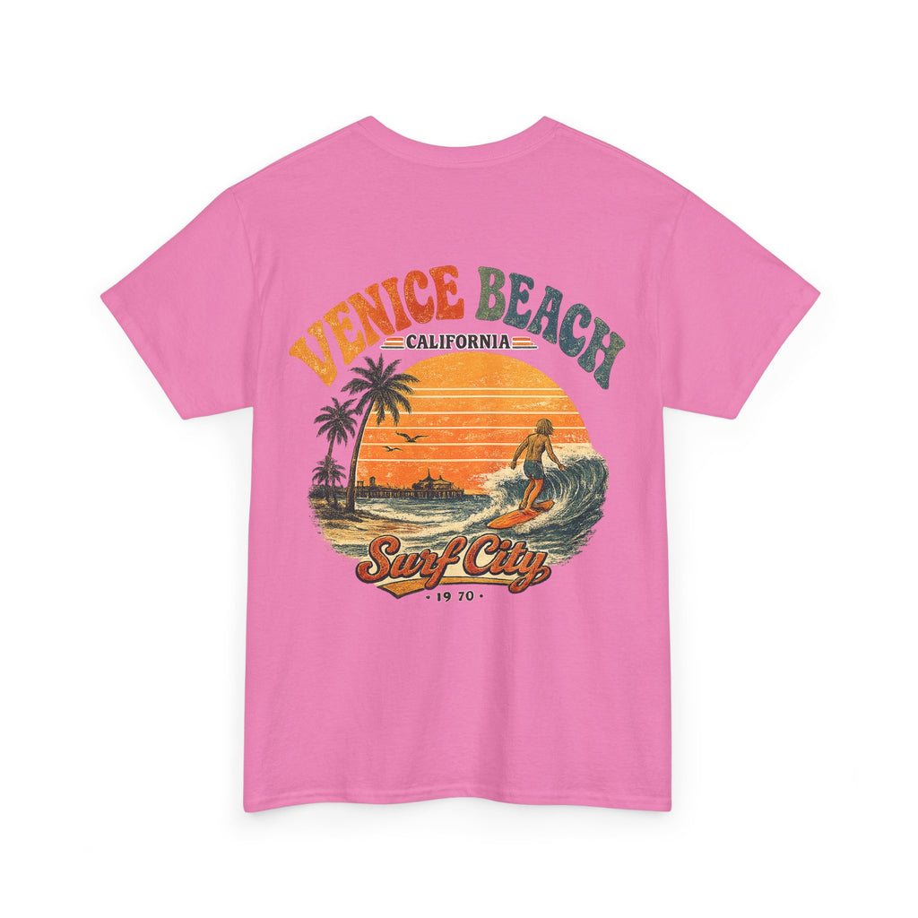 Venice Beach 1970's Surf Tee — Vintage Surf City Graphic T-Shirt