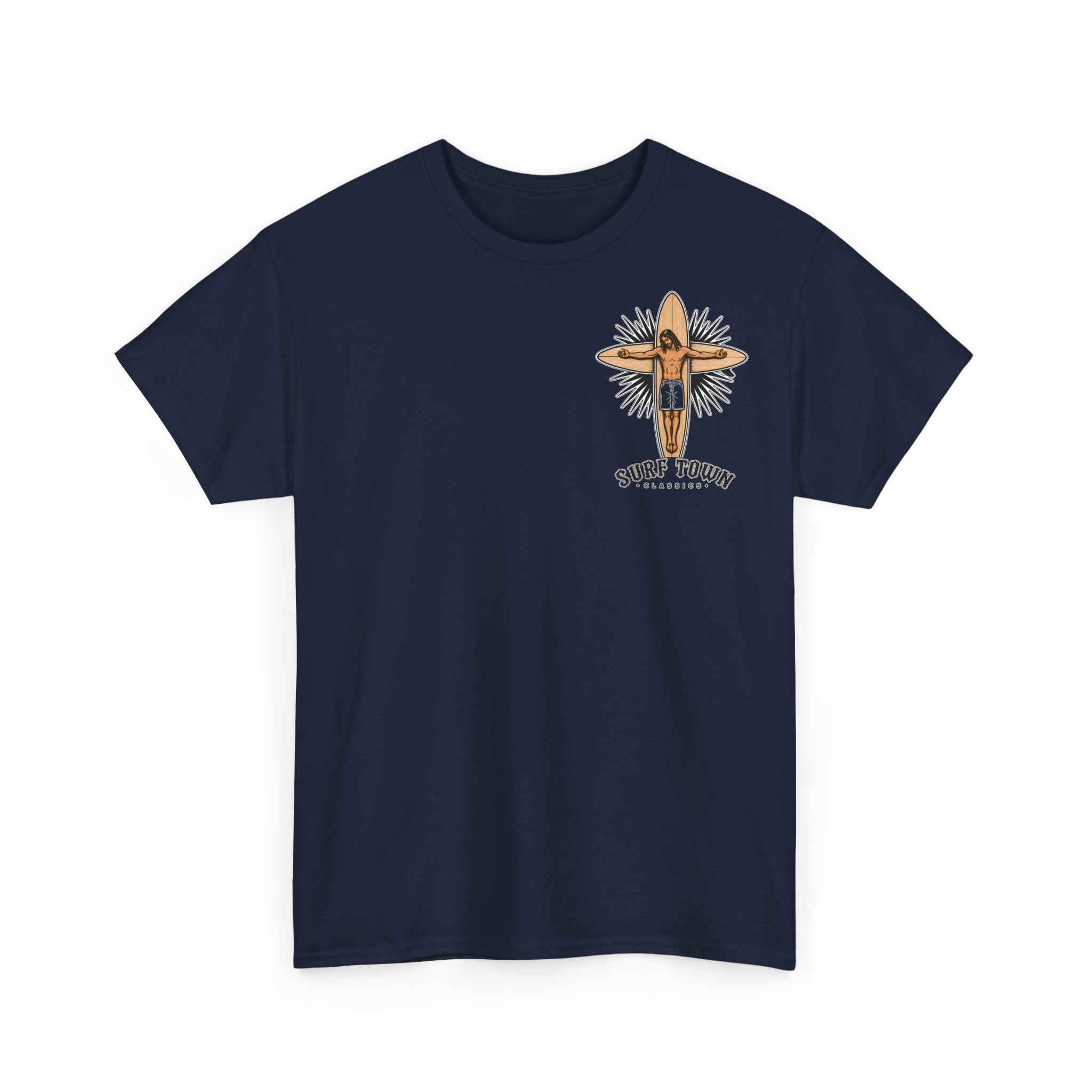Surf Skate T‑Shirt — Newquay Cornwall 'Dog Town' Graphic Tee