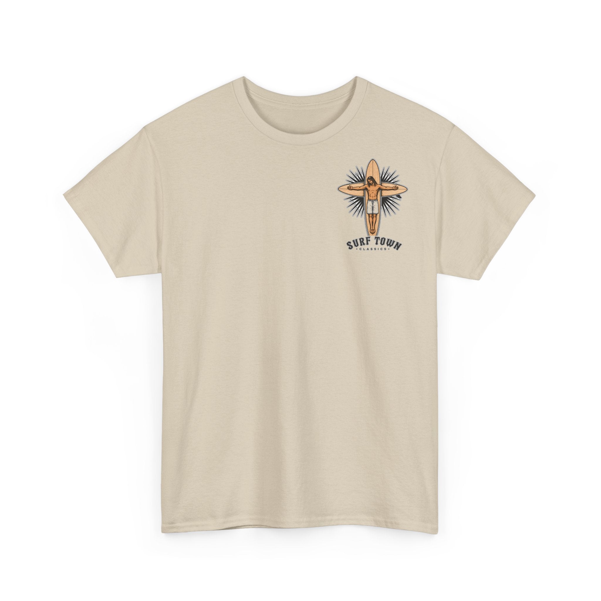 Santa Cruz Surf Tee – "Locals Only" Vintage Sunset T‑Shirt