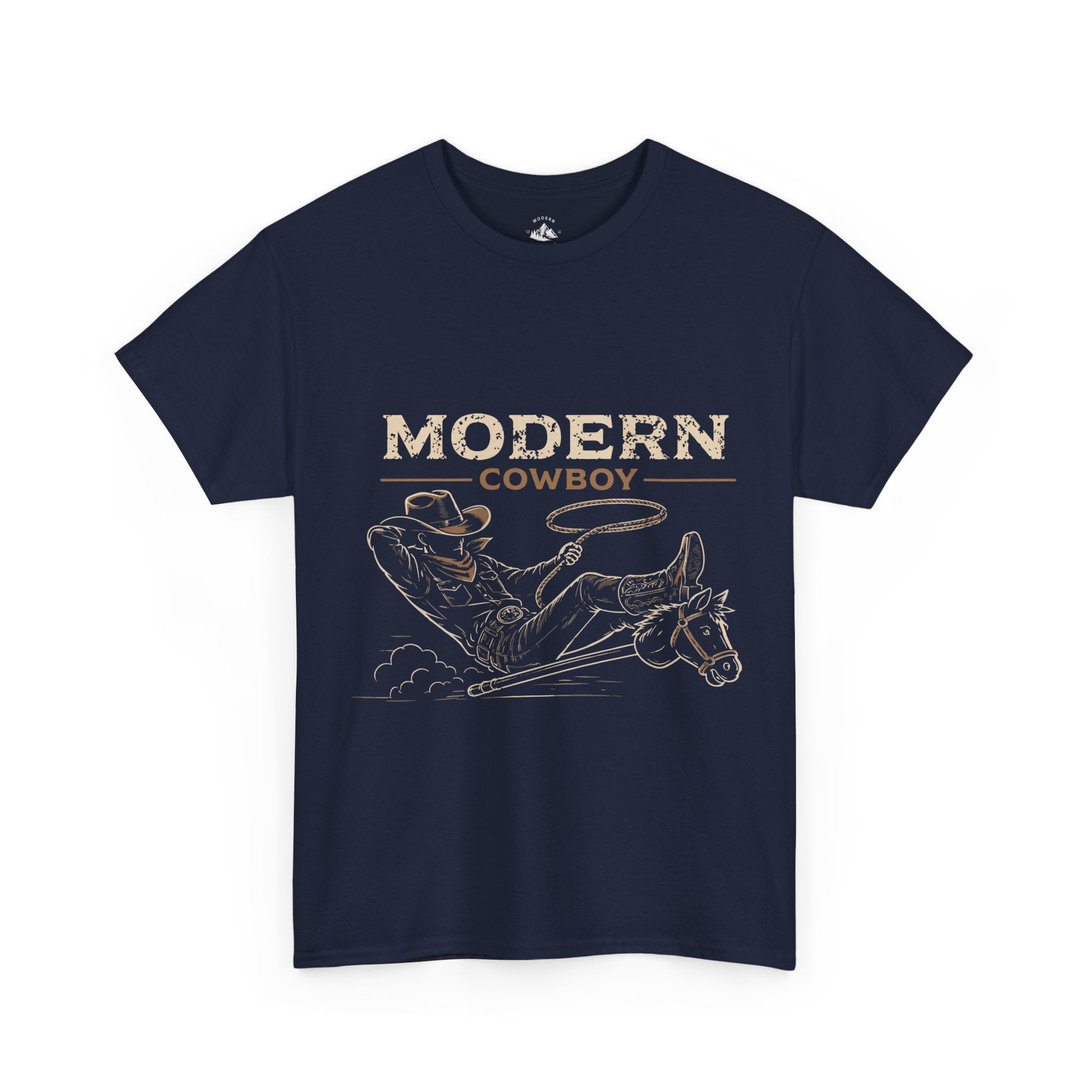 Modern Cowboy v2 T-Shirt — Vintage Rodeo Graphic Tee