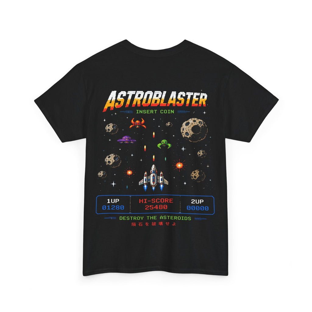 Arcade Astroblaster T-Shirt — Retro Space Shooter Tee ("Astroblaster")