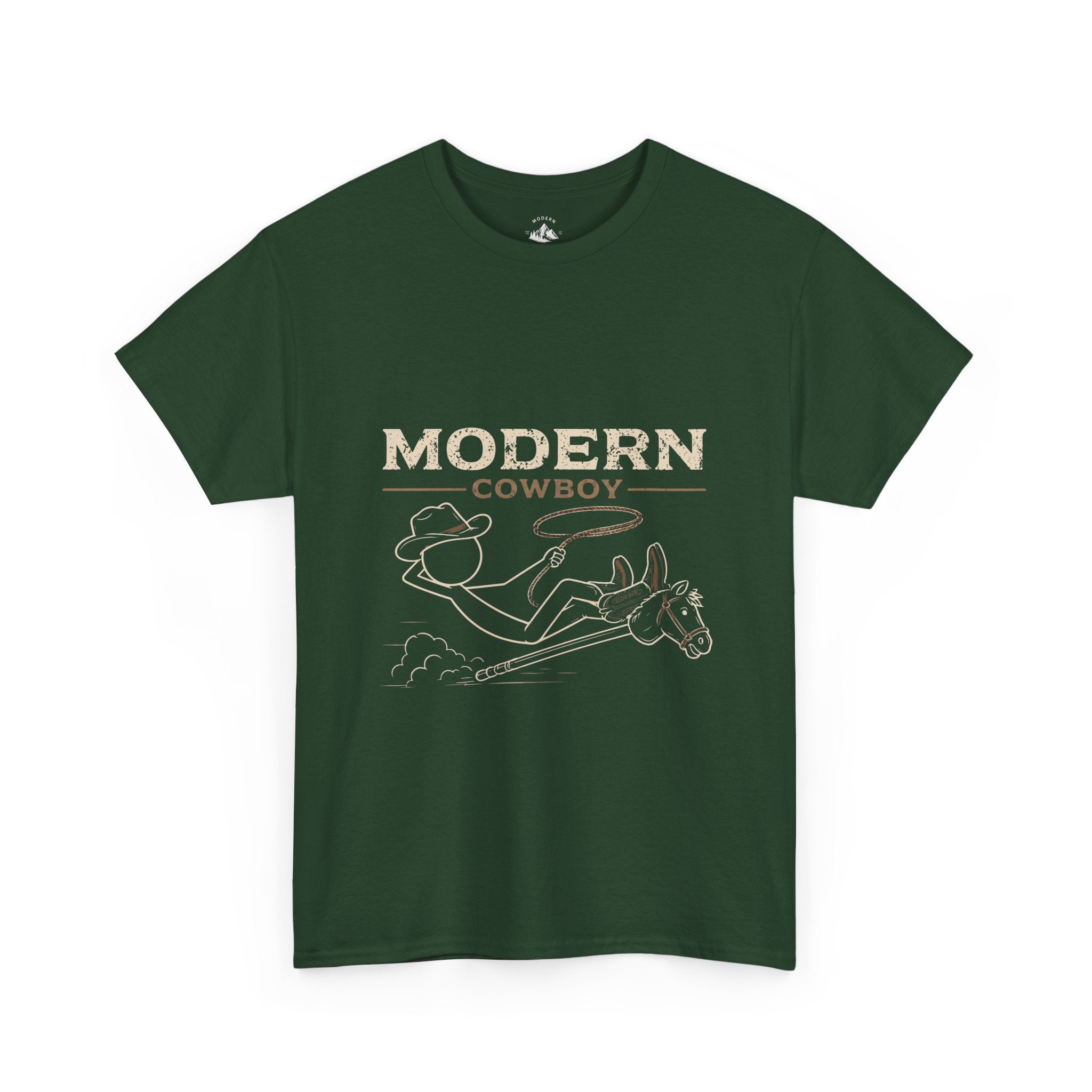 Modern Cowboy T-Shirt v1— Retro Rodeo Graphic Tee