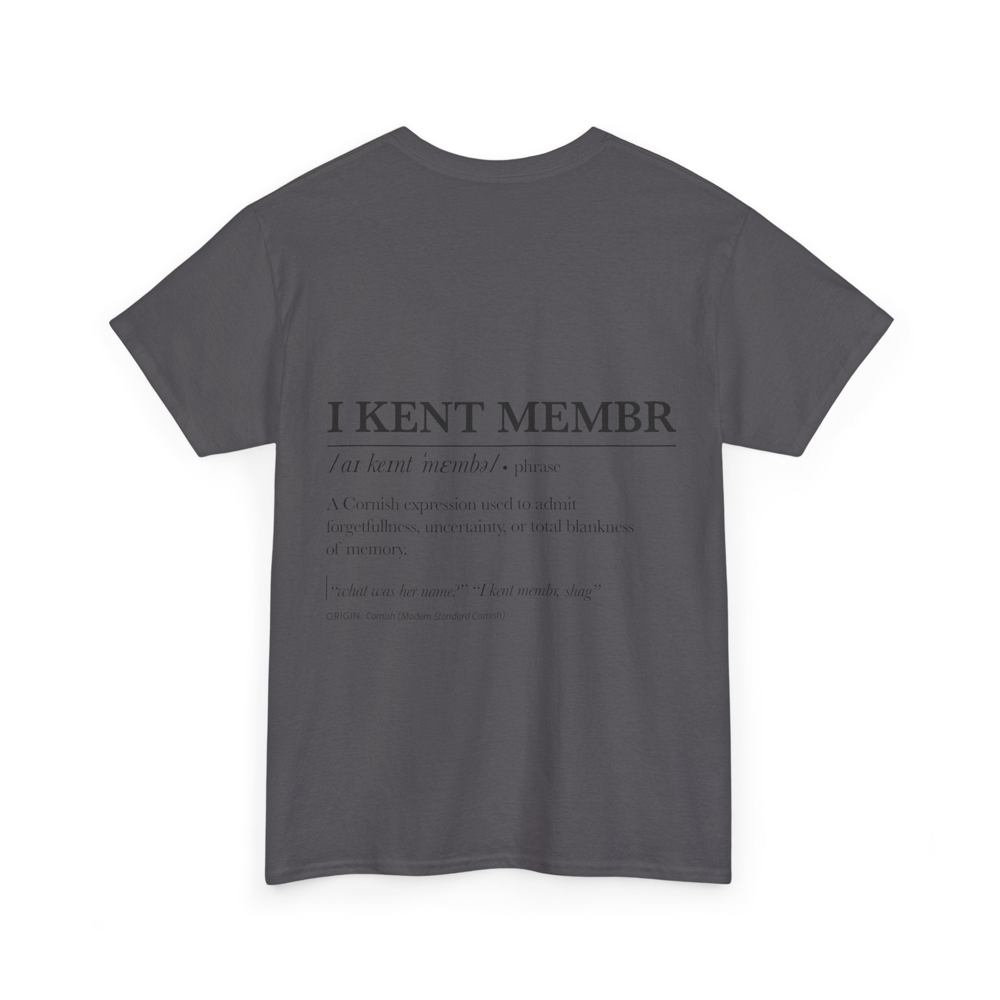 'Owaree Pard - IKent Membr' Cornish Dictionary unisex Tee