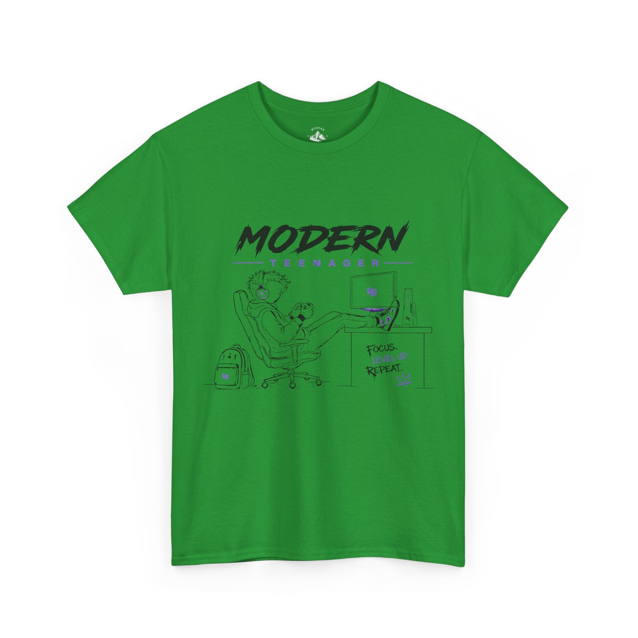 Modern Teenager Graphic Tee — Minimalist Office Humour T-Shirt