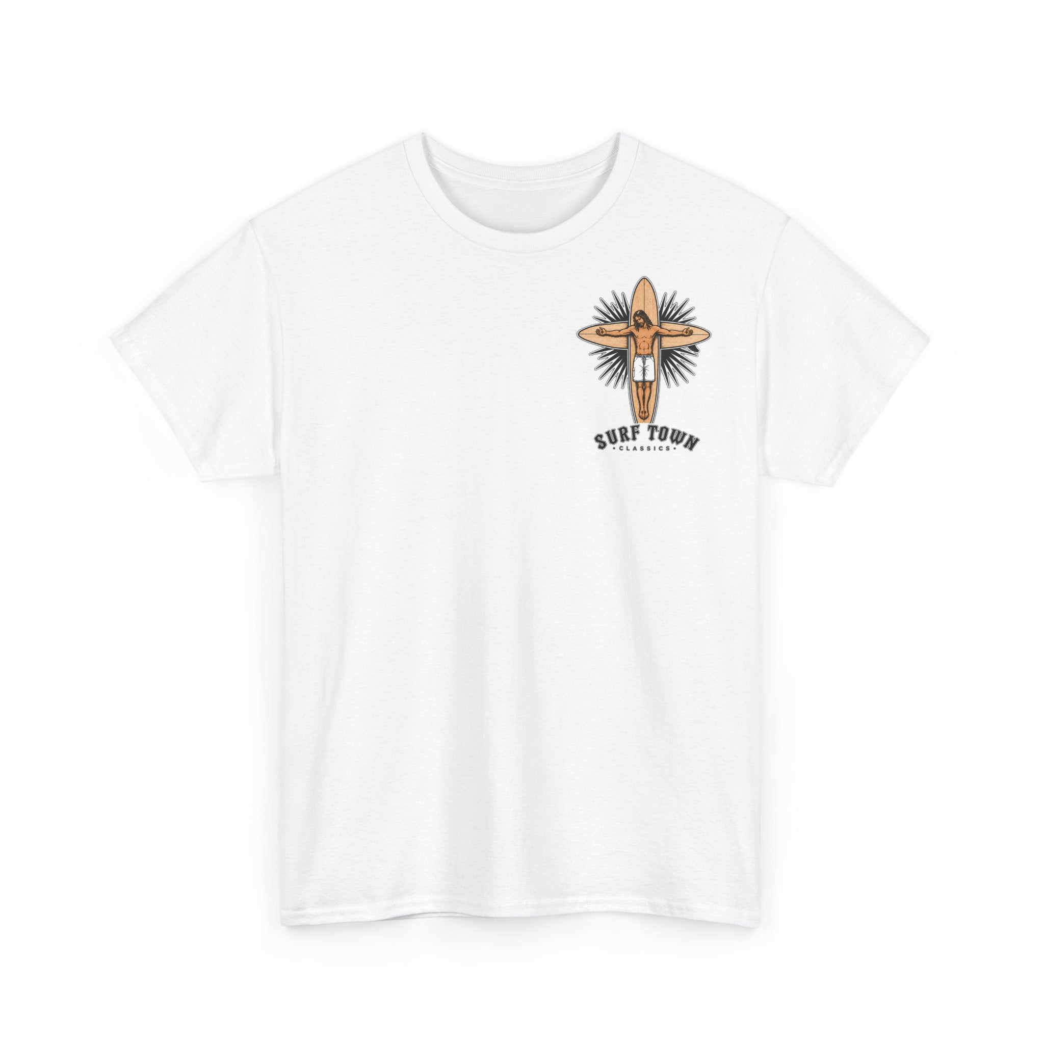 Hossegor Surf Club T‑Shirt – Vintage Sunset Surfing Tee