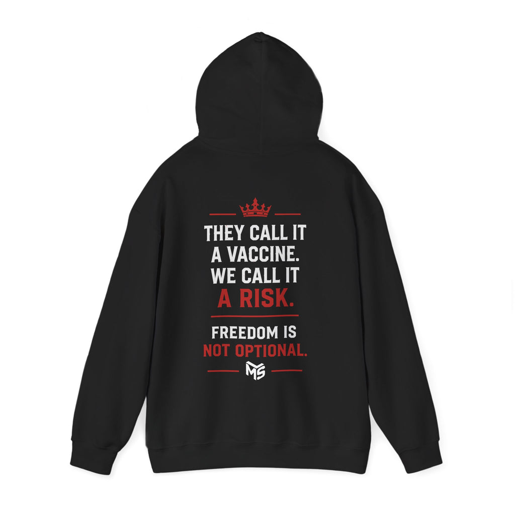 Hoodie - "Just Say No To MRNA Jabs" Freedom Anti-Mandate Protest Hoodie