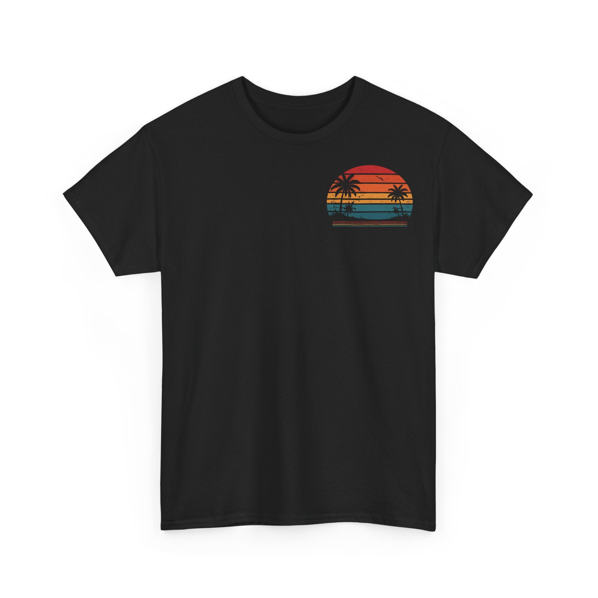 Retro 'No Rubbers Were Used' Car T‑Shirt — 70s Sunset Vintage Tee