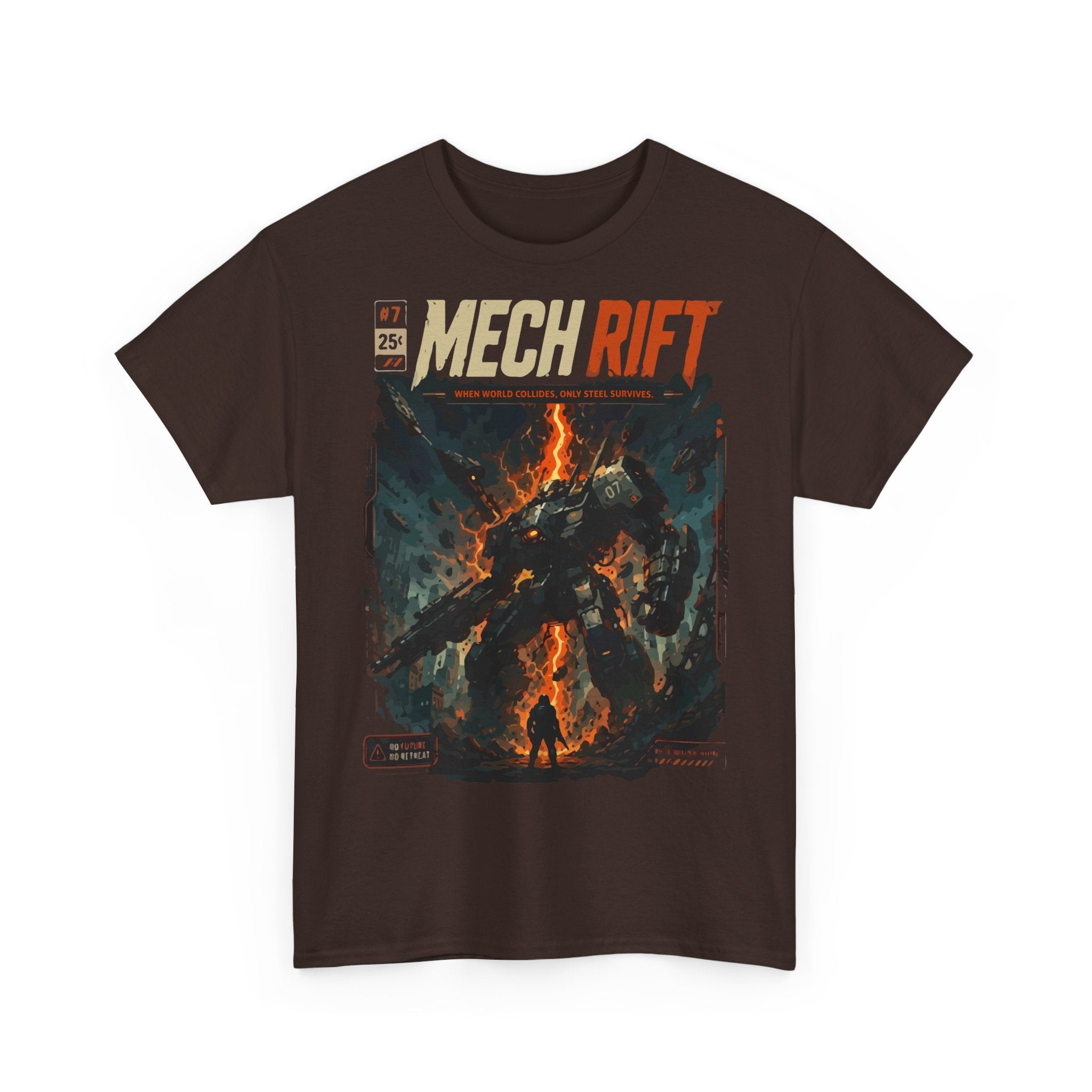 Mech Rift T‑Shirt — Sci‑Fi Mecha Poster Tee