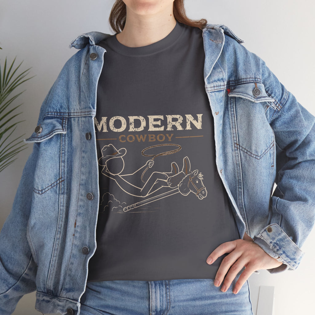 Modern Cowboy T-Shirt v1— Retro Rodeo Graphic Tee