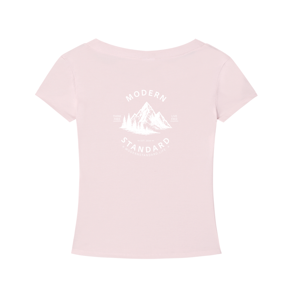 Tencel Slim Fit V-Neck T-Shirt