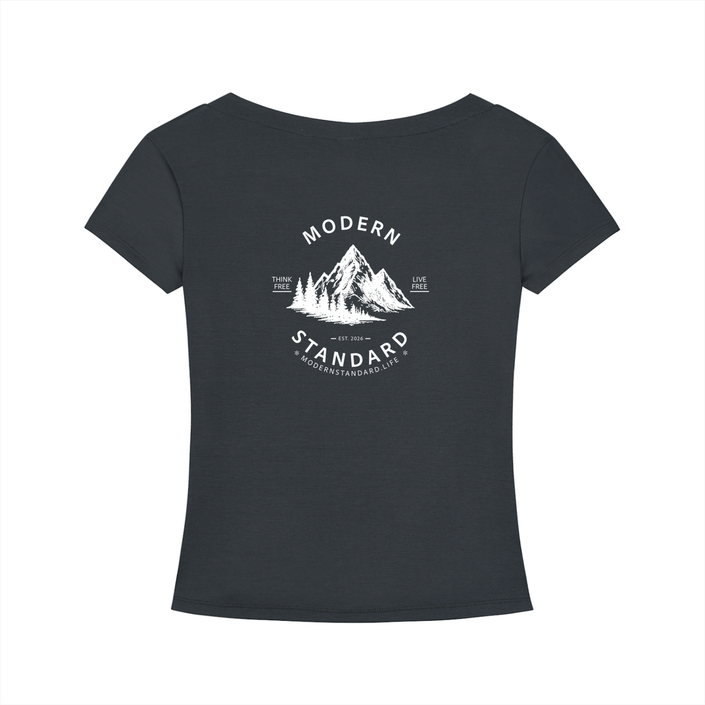 Tencel Slim Fit V-Neck T-Shirt